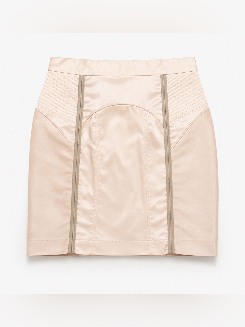 Blush Pink Mini Skirt
